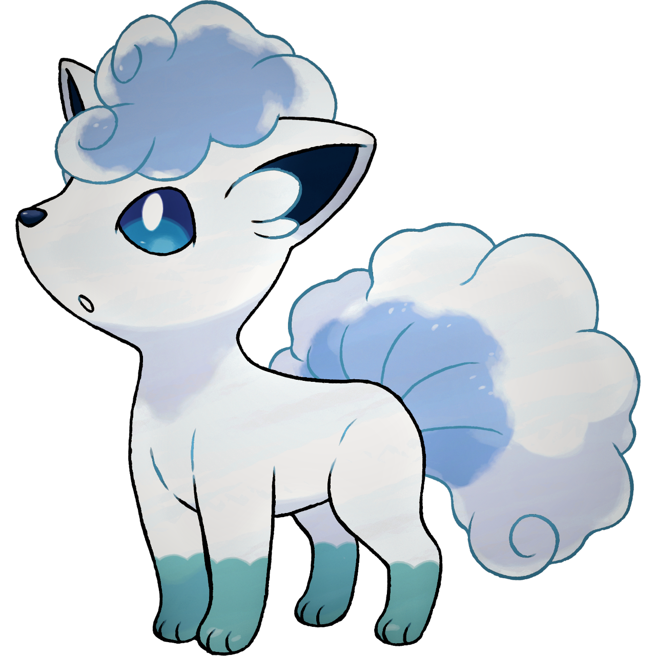 Vulpix-Alola by Pokemonsketchartist on DeviantArt