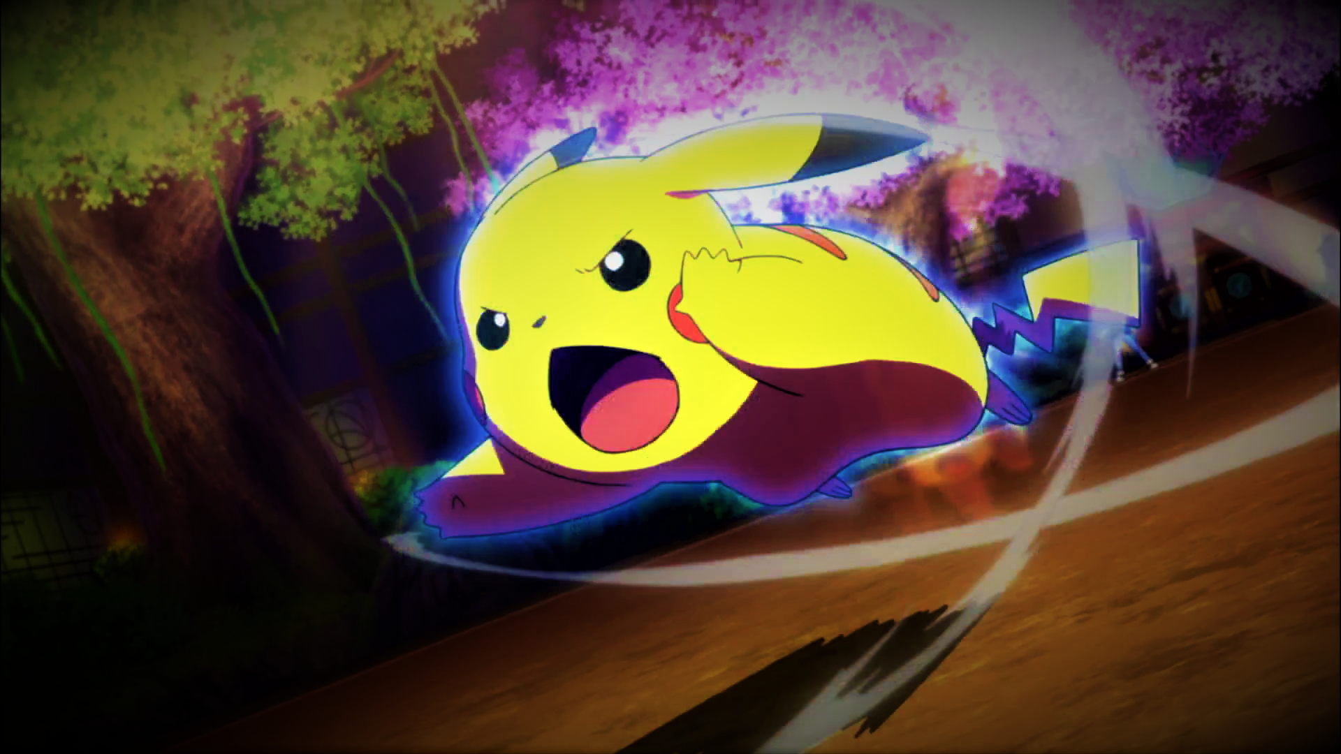 Ash's Pikachu using Quick Attack by Pokemonsketchartist on DeviantArt