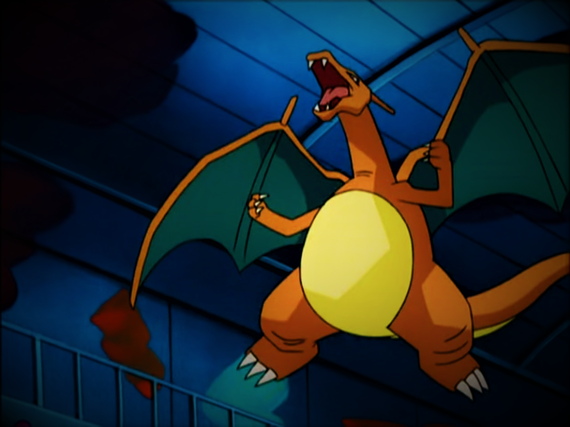 Charizard's Scary Face by Pokemonsketchartist on DeviantArt