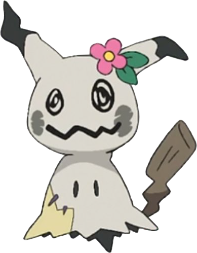 Shiny Mimikyu Sun + Moon anime by Pokemonsketchartist on DeviantArt