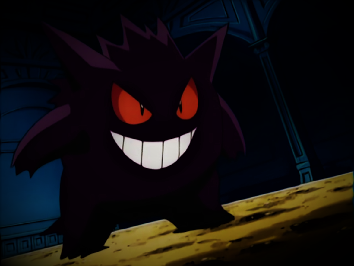 Mega Gengar (shiny) by Pokemonsketchartist on DeviantArt