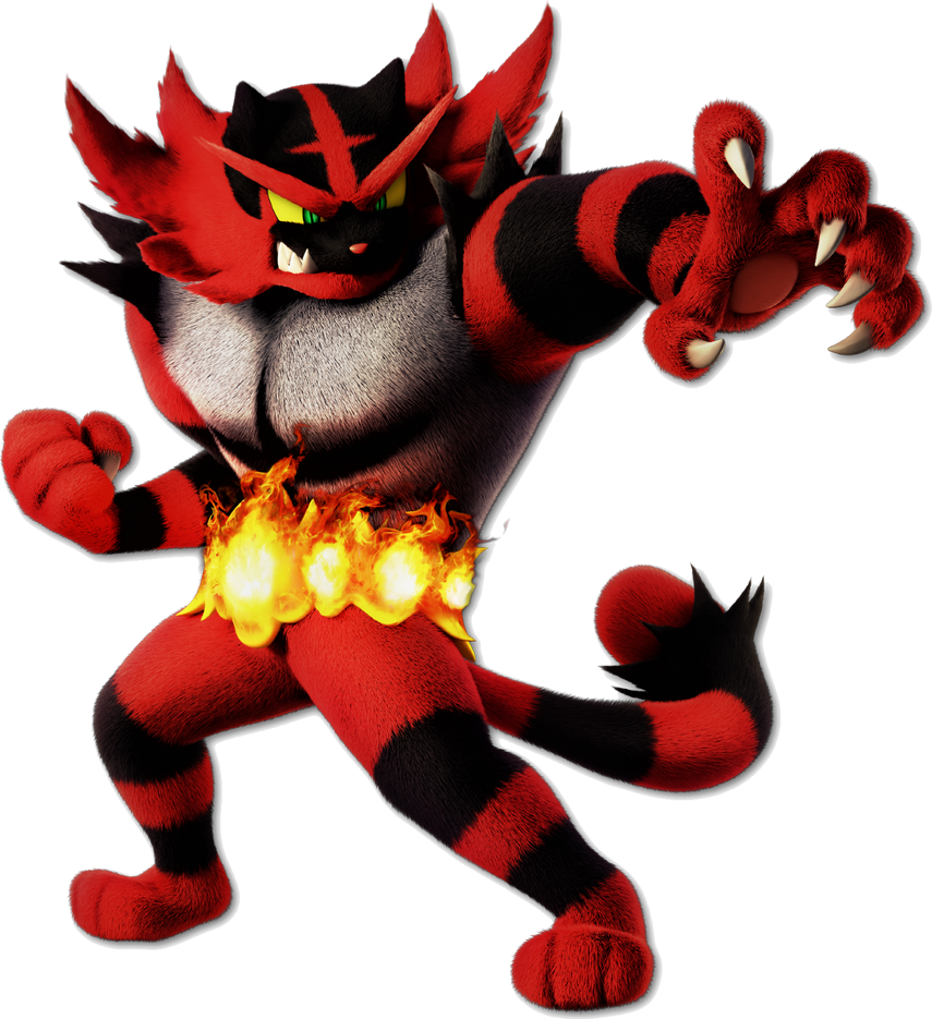 Incineroar 3D by Pokemonsketchartist on DeviantArt
