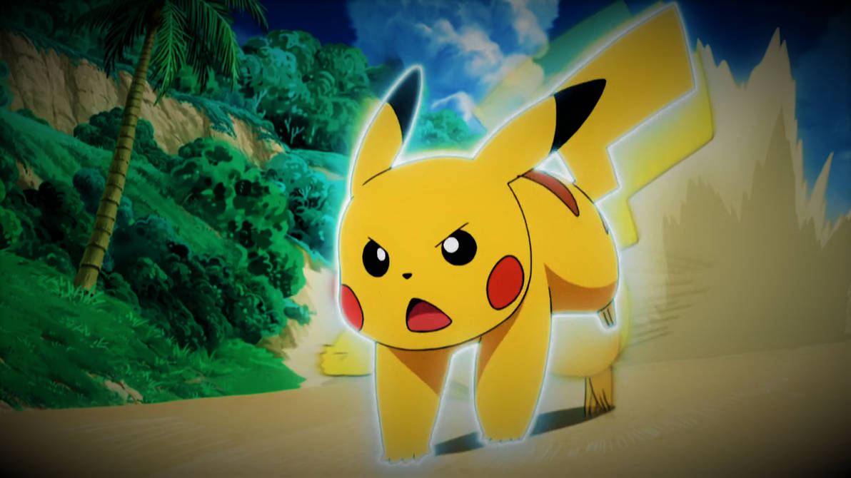 Ash's Pikachu using Quick Attack by Pokemonsketchartist on DeviantArt