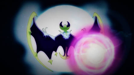 Lunala using Moonblast by Pokemonsketchartist