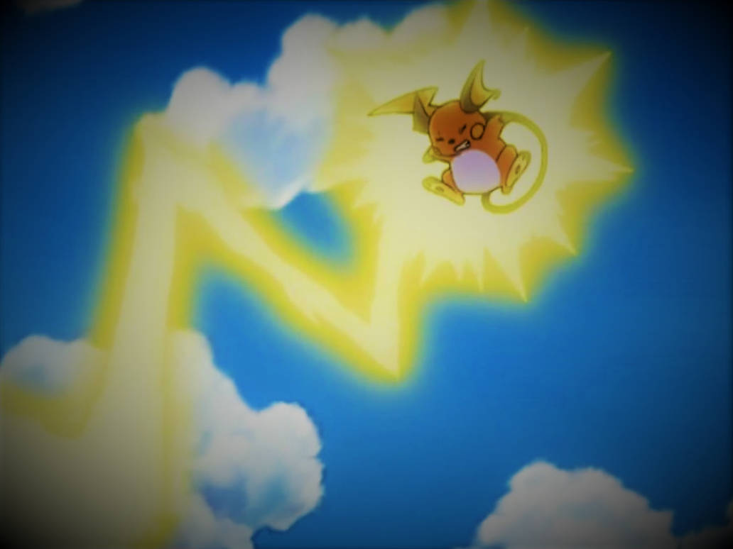 Raichu using Thunderbolt by Pokemonsketchartist on DeviantArt