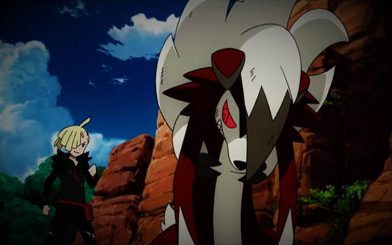 Gladion and Lycanroc on LycanrocFans - DeviantArt