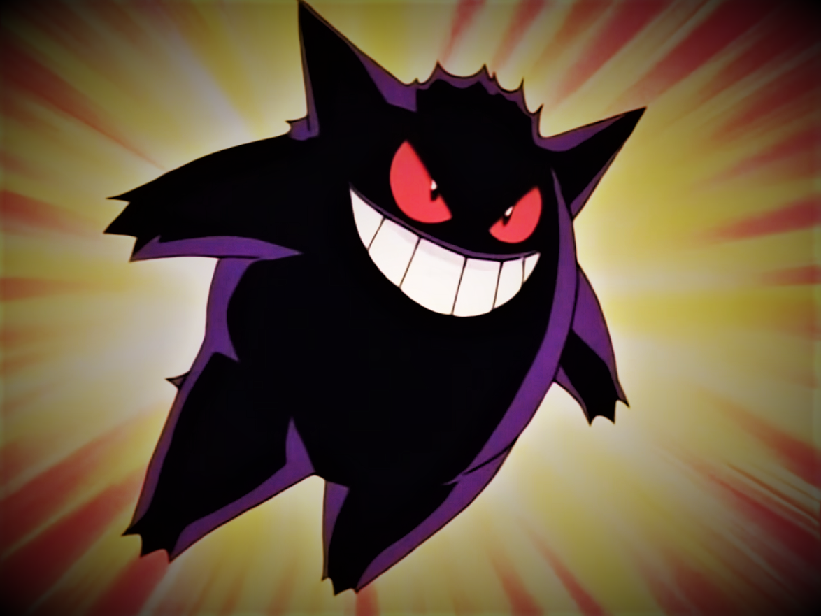 Mega Gengar (shiny) by Pokemonsketchartist on DeviantArt