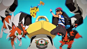 Ash's Unova team by Darkhameleon on DeviantArt