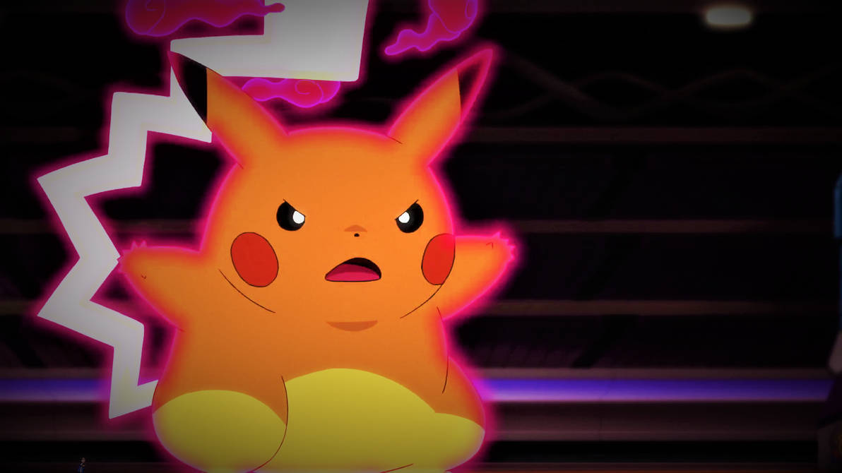 Gigantamax Pikachu by Pokemonsketchartist on DeviantArt