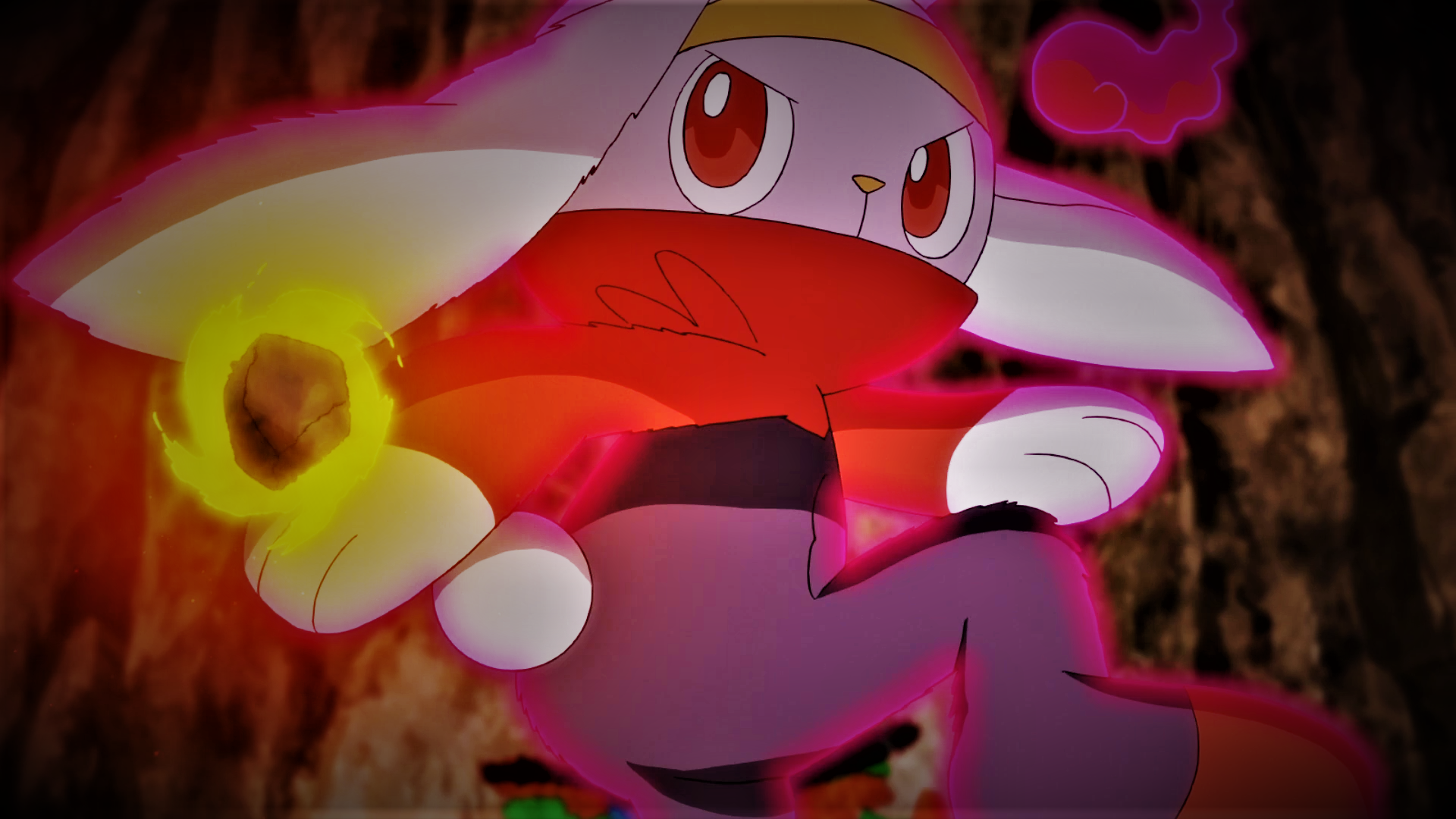 Dynamax Raboot's Max Flare by Pokemonsketchartist on DeviantArt