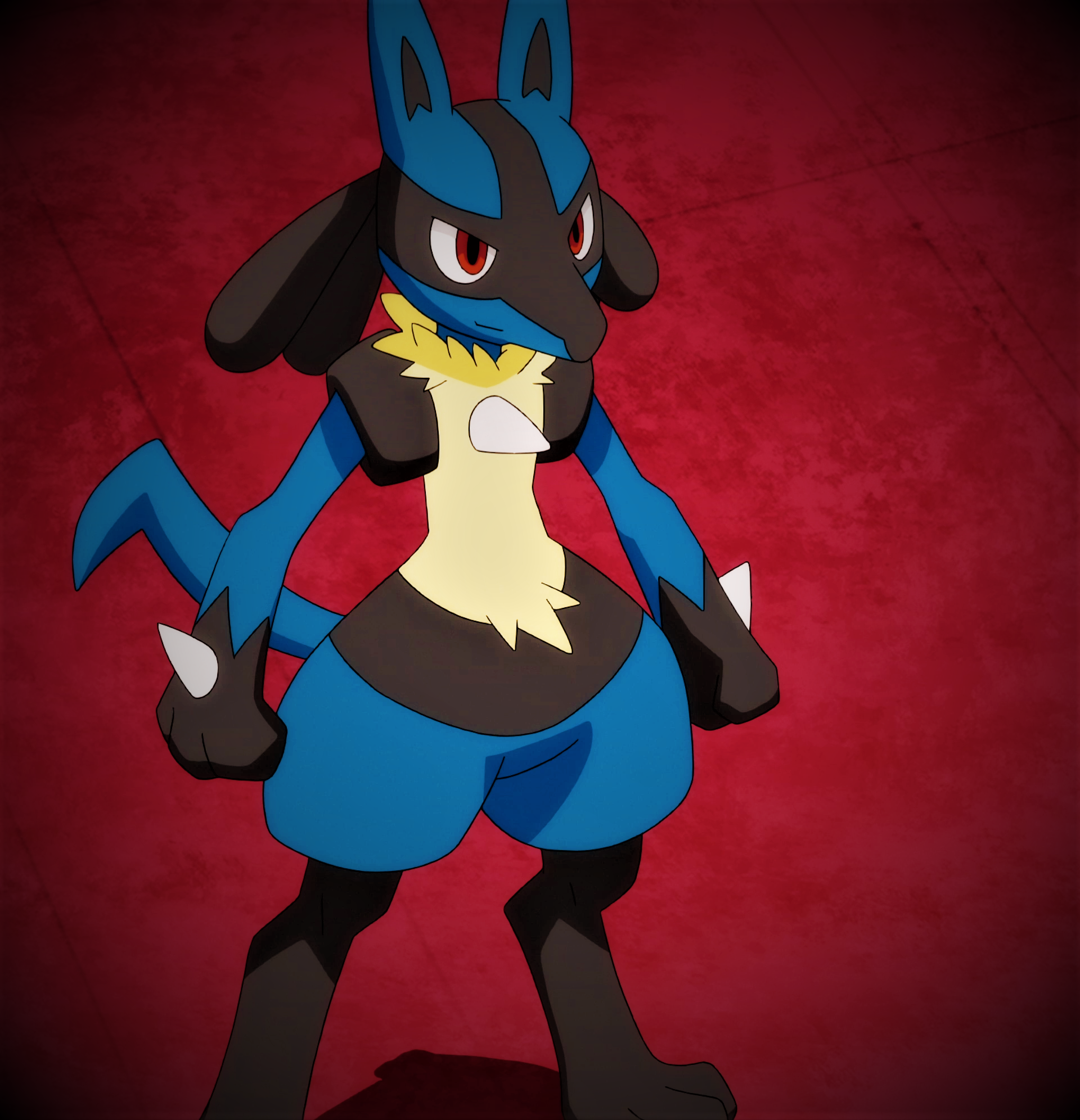 Shiny Mega Lucario (My Version) by Lasercraft32 on DeviantArt