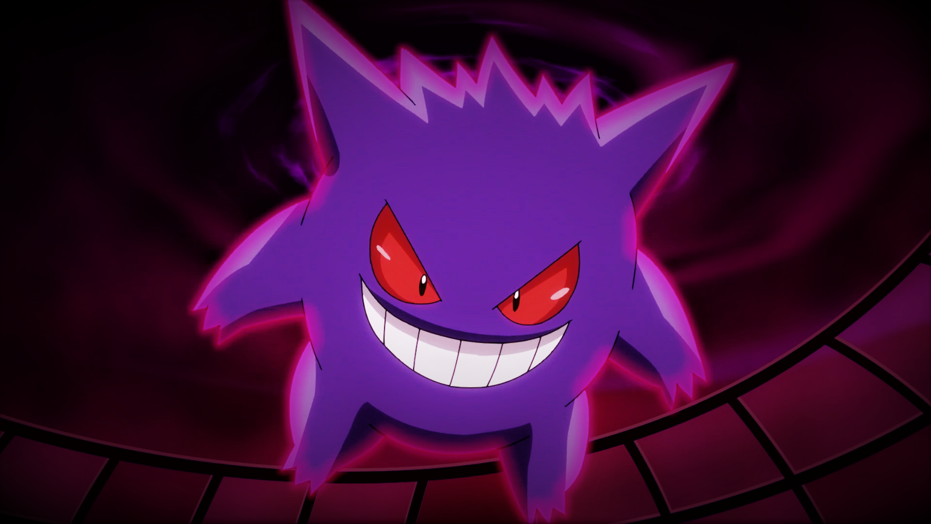 Mega Gengar (shiny) by Pokemonsketchartist on DeviantArt