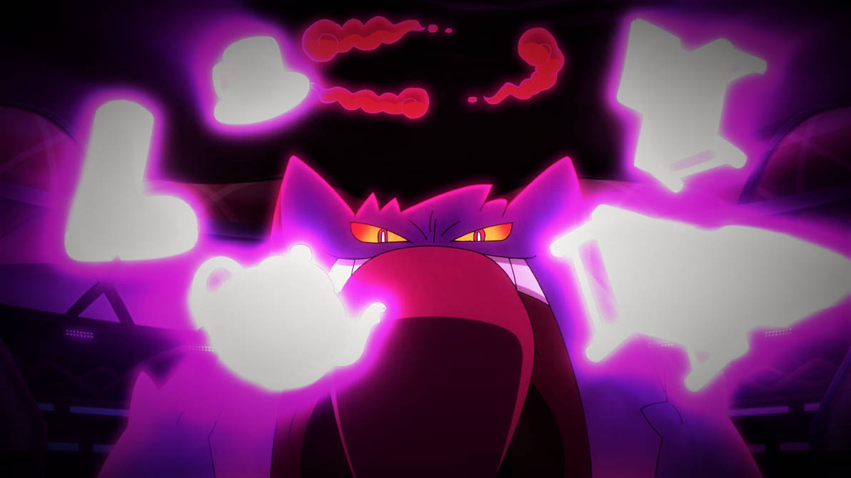 Gigantamax Gengar's G-Max Terror by Pokemonsketchartist on DeviantArt