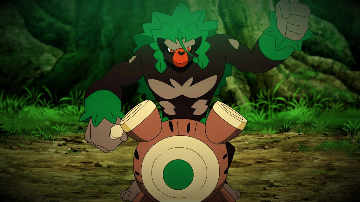 Rillaboom by Pokemonsketchartist on DeviantArt