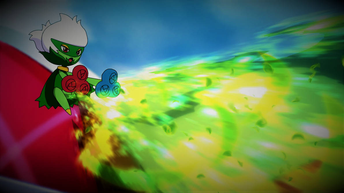 Roserade's Leaf Storm by Pokemonsketchartist on DeviantArt