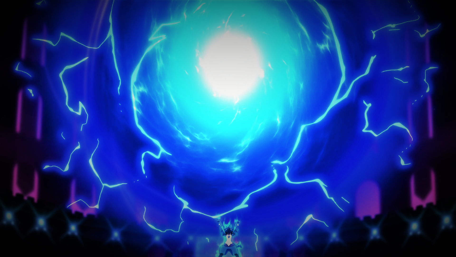 Lucario, Aura Sphere by ishmam on deviantART