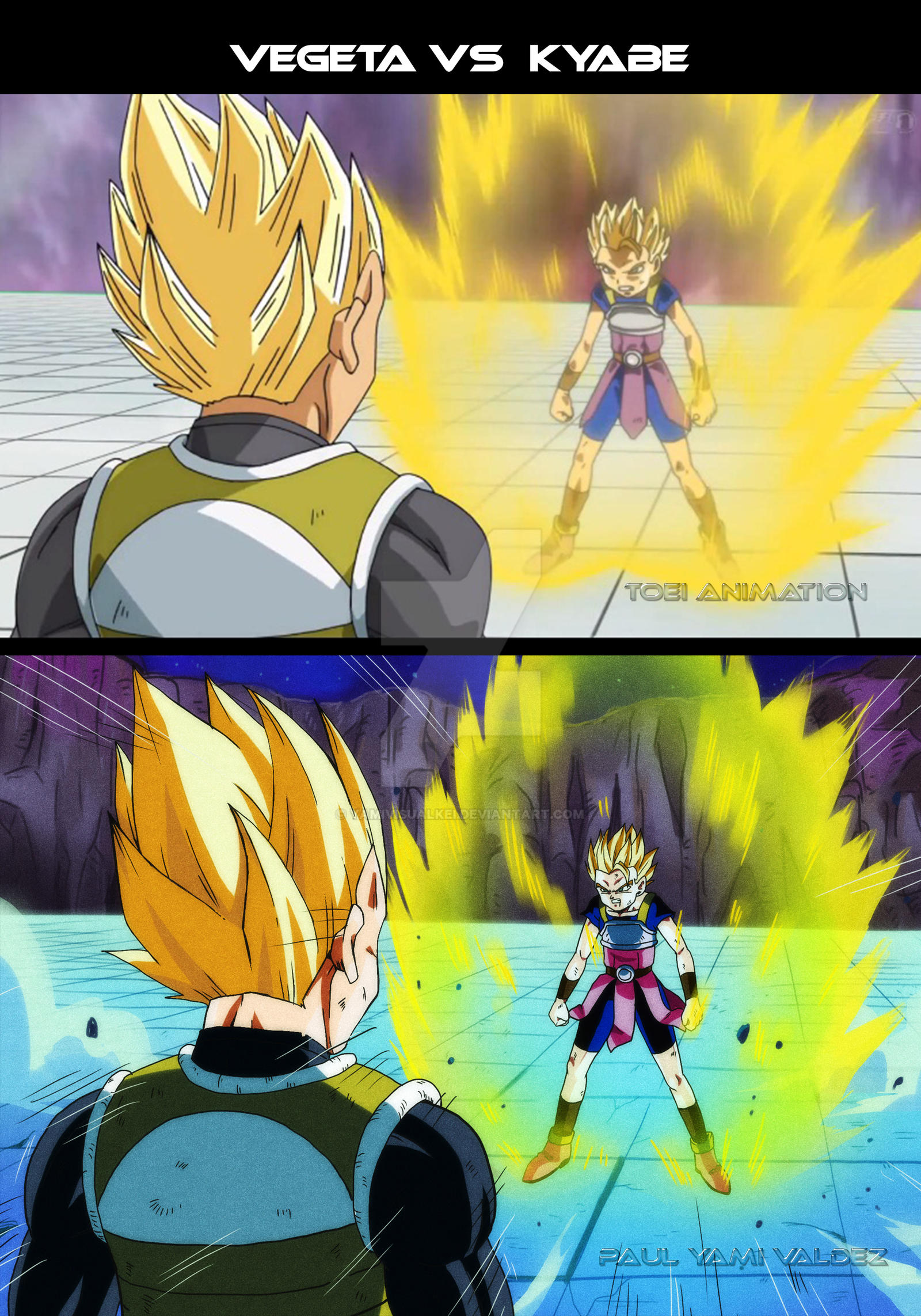 Kyabe Matlab Vegeta vs Kyabe by Yamivisualkei on DeviantArt