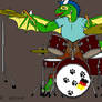 The drummer dragon