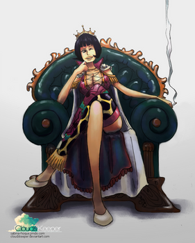 OP- Former Empress of Amazon Lily Shakuyak (?)