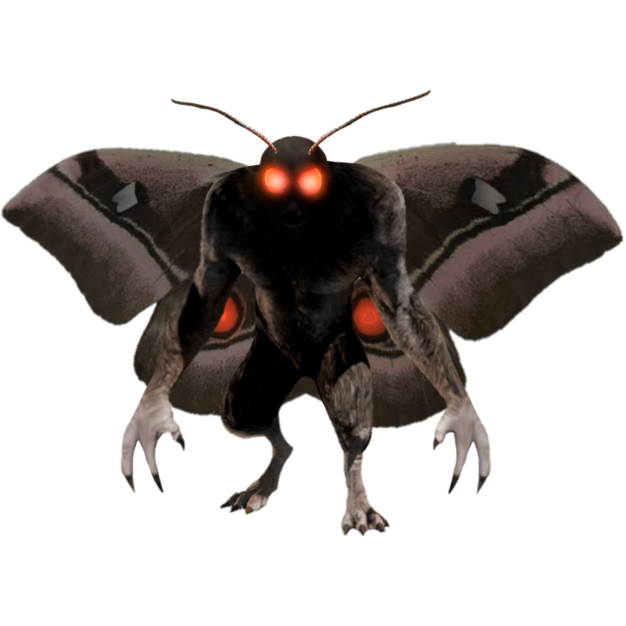 Mothman Behind Mothman PNG by Alextheman10 on DeviantArt