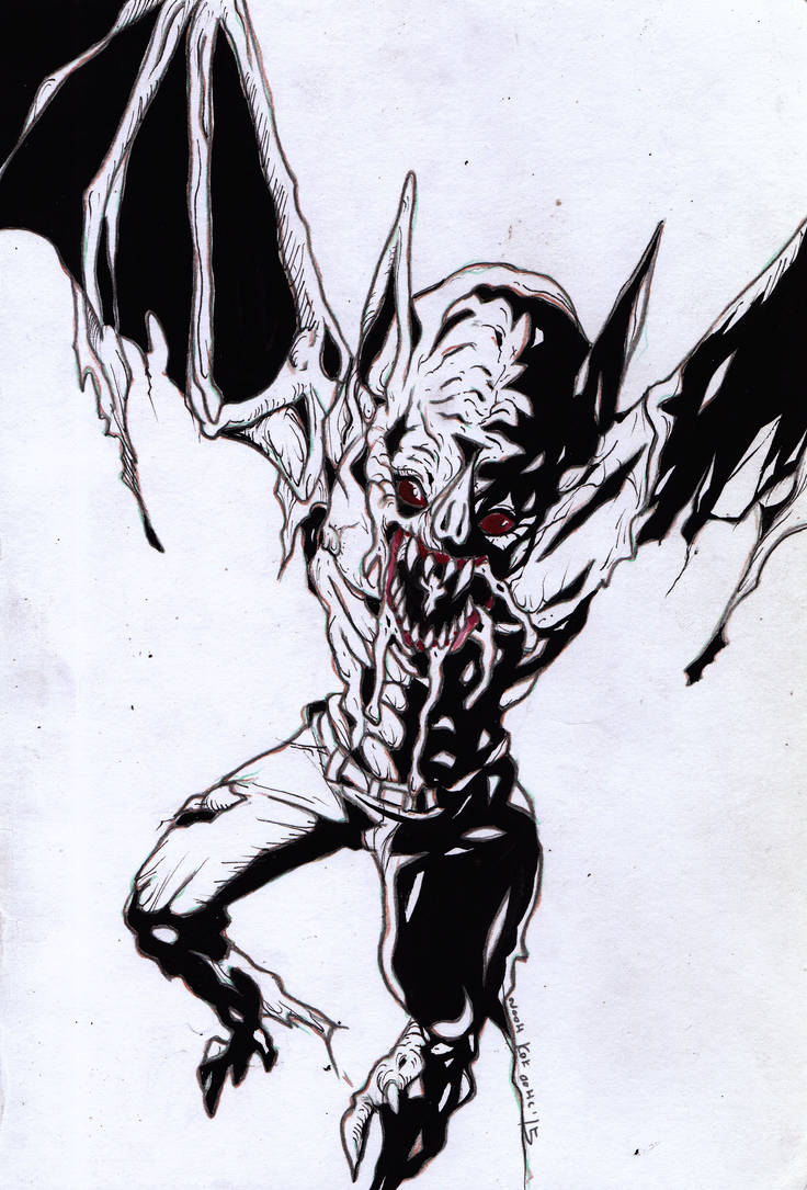 Bat Devil by choonchooart on DeviantArt