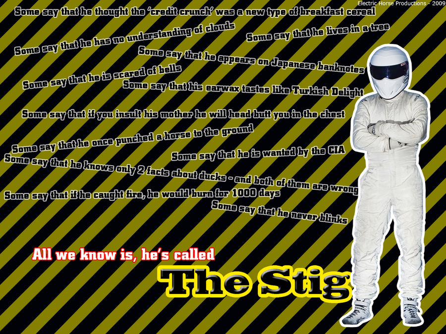 Top Gear The Stig Wallpaper by ElectricHorse DeviantArt