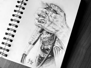 Austin Carlile's hands