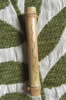 Vine Engraved on Bamboo