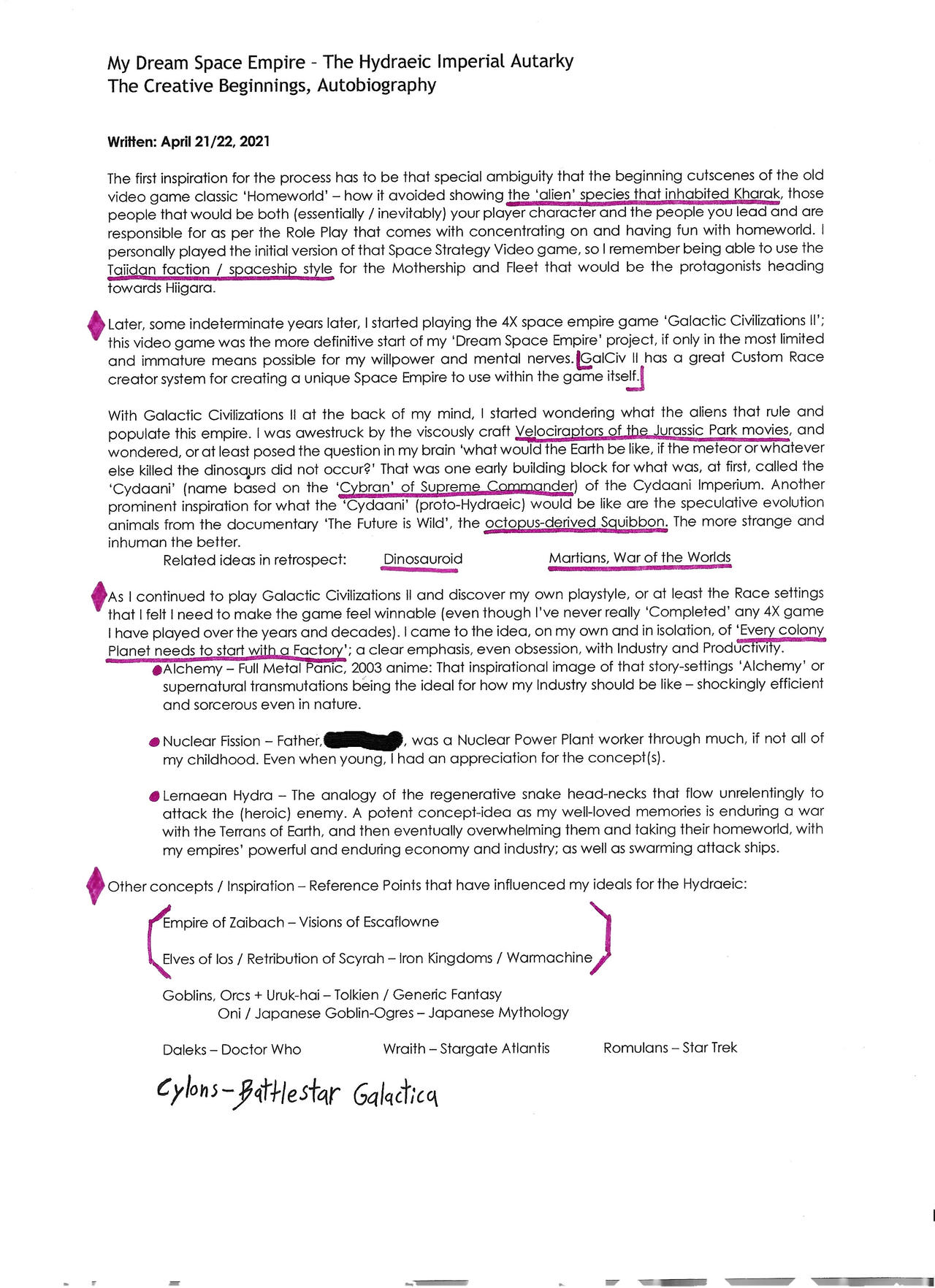 Autobiography Rough Draft Example Hydraeic origins + Autobiography Rough Draft by OpSig-Stabber on DeviantArt