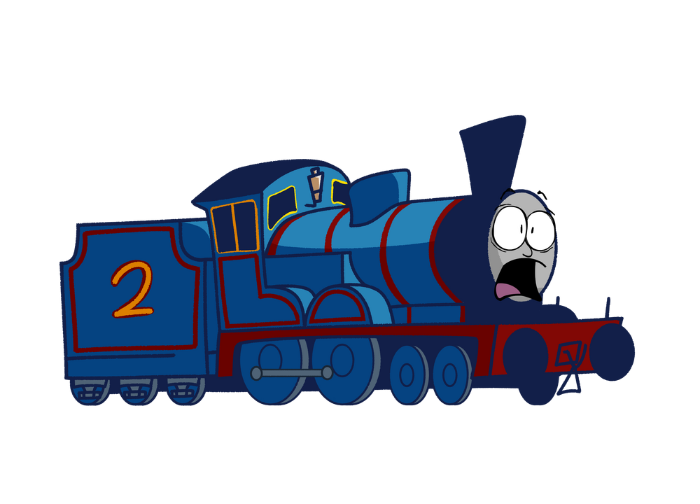 Deviantart Facetrain Trains with faces Edward the blue engine by bandanawaddledee2138 on ...