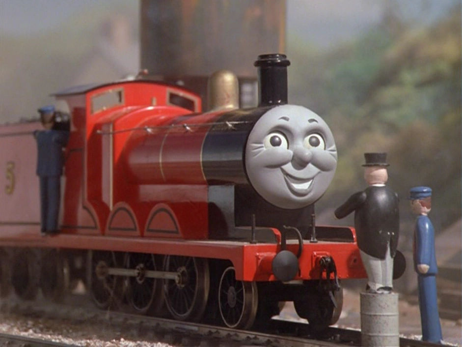 Rms First Red Engine James the red engine by bandanawaddledee2138 on DeviantArt