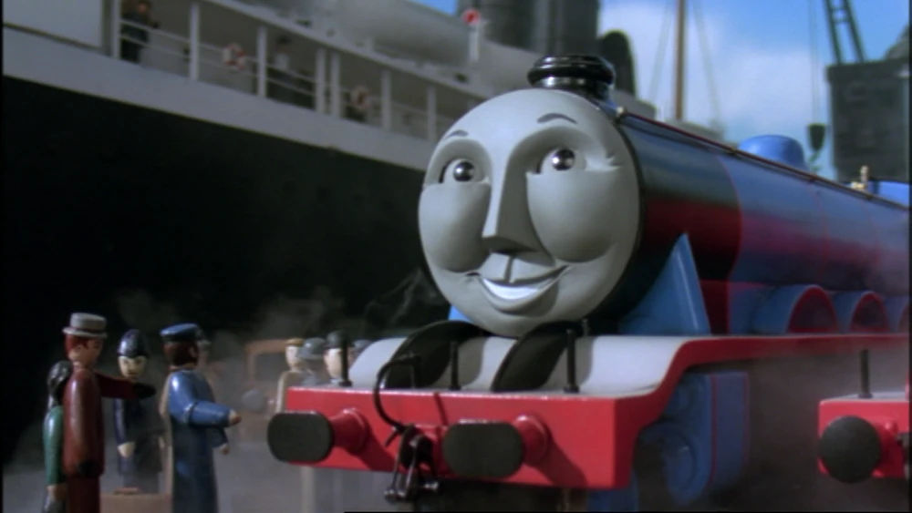 Gordon the big engine by bandanawaddledee2138 on DeviantArt