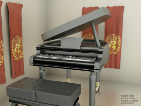 3D Grand Piano - Octane 2