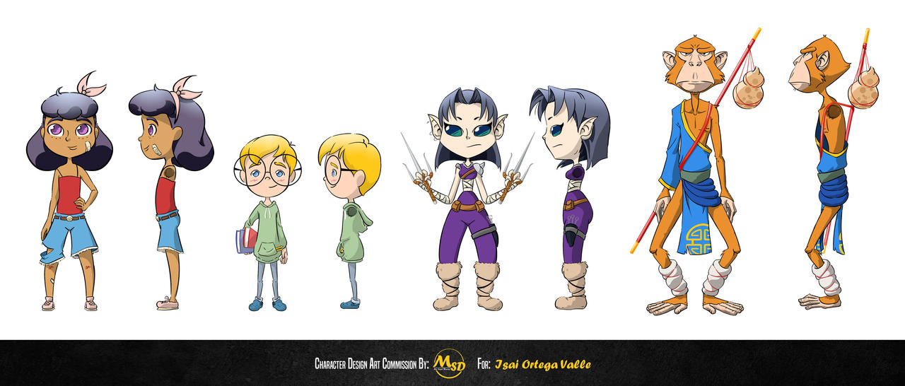 Character Design Art Commission by MelSimpleDrawings on DeviantArt
