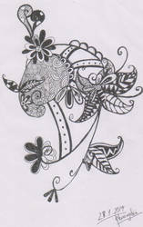 Doodle flower