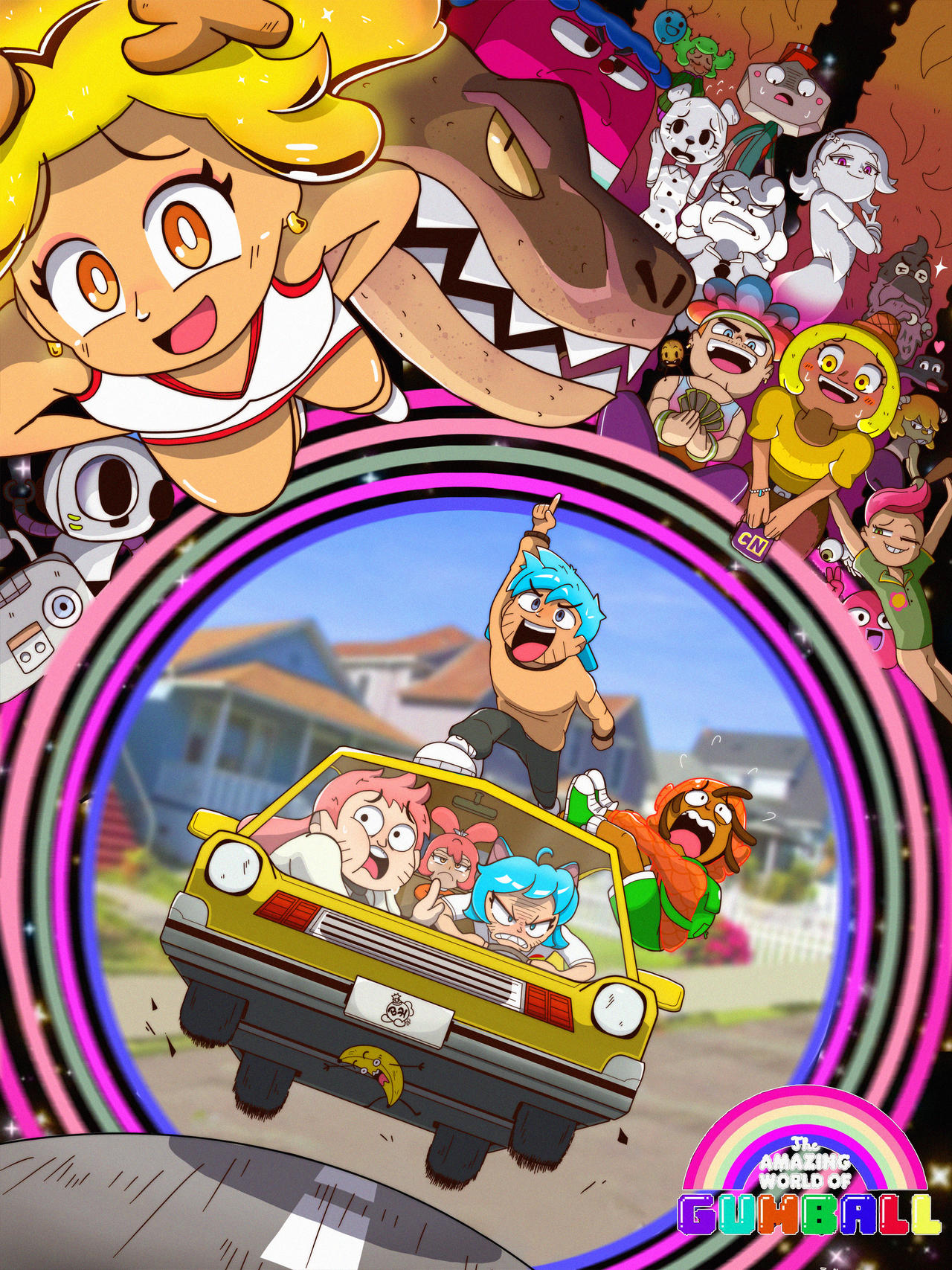 Amazing World Of Gumball by brytondraws on DeviantArt