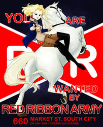 Red Ribbon Wants You by contralto