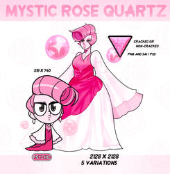 OTA: mystic rose quartz (CLOSED) (HUGE PRICE DROP)