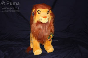 Adult Simba plush by Applause