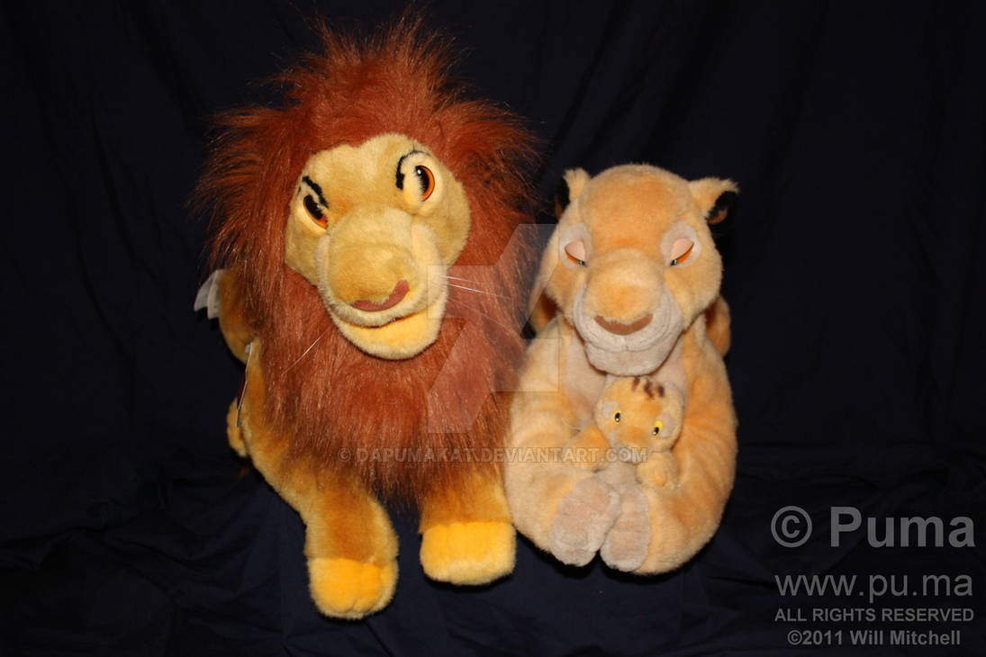 Sarabi, adult and baby Simba by dapumakat on DeviantArt
