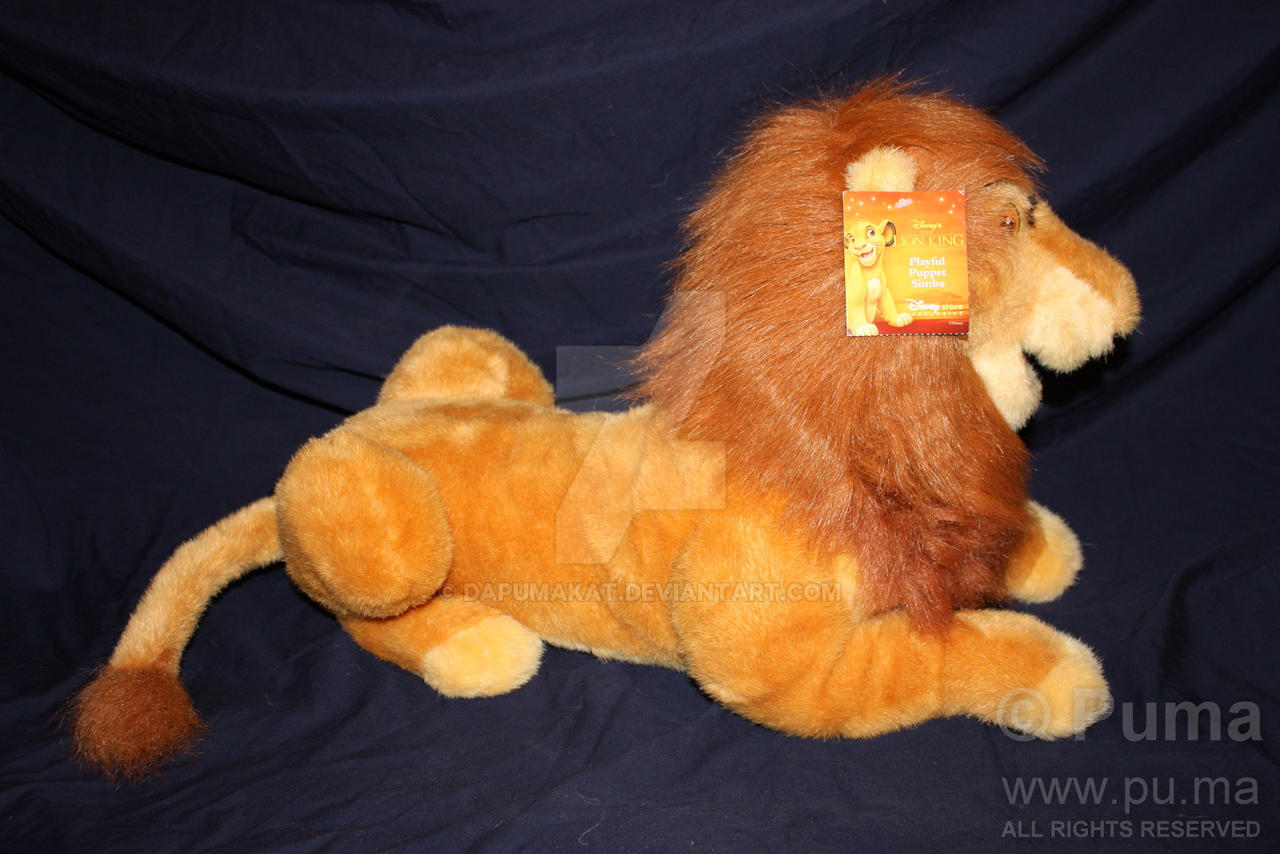 Disney Adult Simba puppet 2003 by dapumakat on DeviantArt