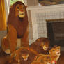 The Lion King - Simba growing up in plush