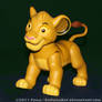 1995 Giant Simba action figure