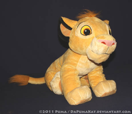 2011 Large cub Simba plush toy