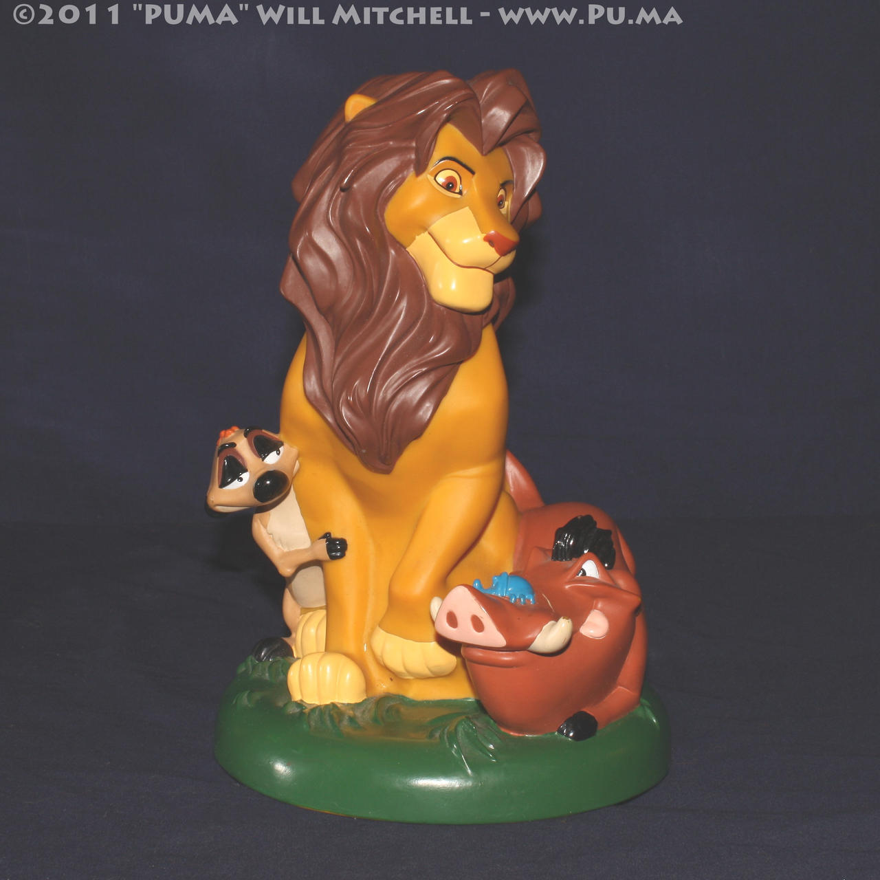 Lion King - Adult Simba bank by dapumakat on DeviantArt