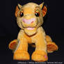 2011 Hallmark Lion King cub Simba talking plush