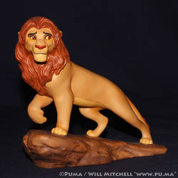 1999 WDCC The Lion King 5th Anniv. Adult Simba
