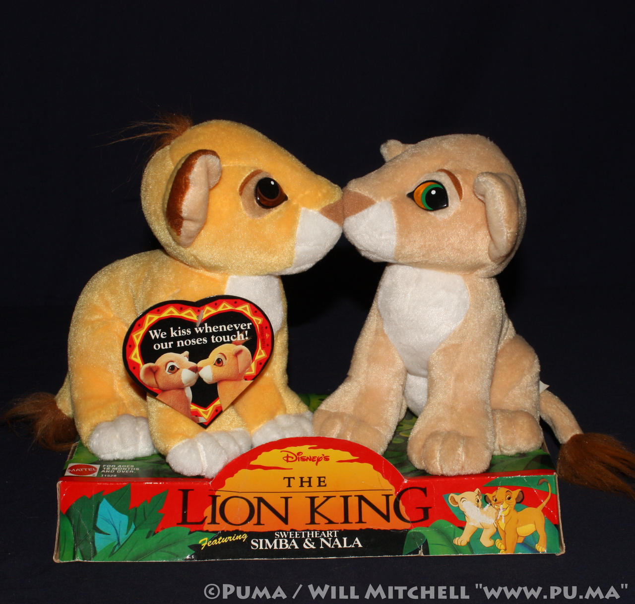 Lion King Kissing Simba and Nala Cubs by Mattel