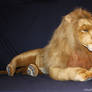 Hansa - Life size adult male Lion plush
