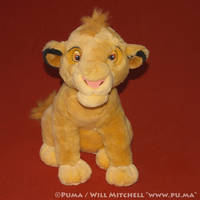 Cub Simba plush from the Netherlands